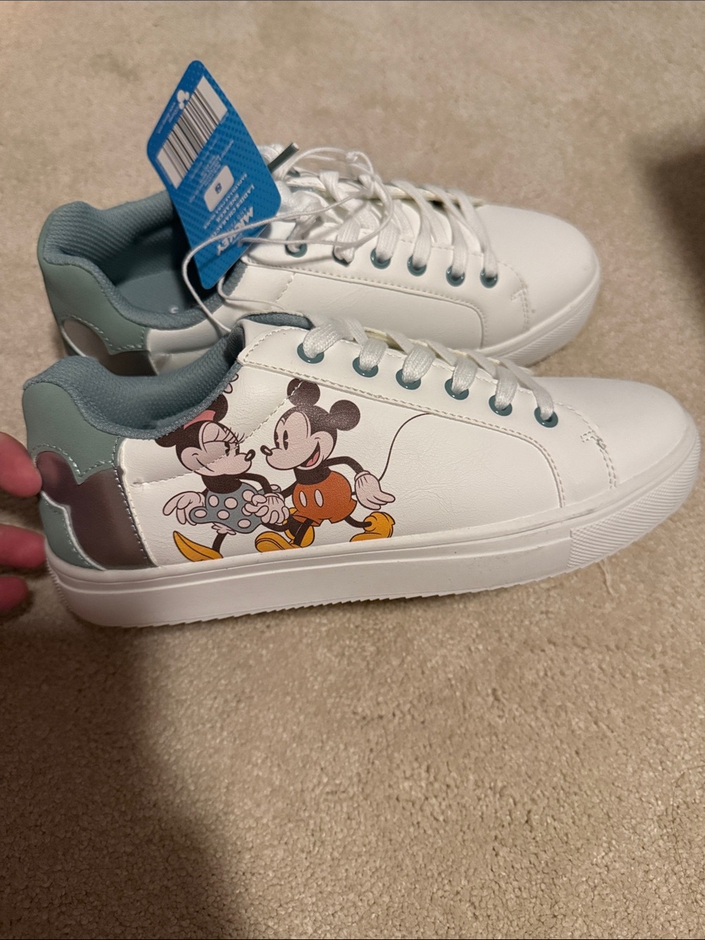 Women’s Mickey and Minnie sneakers